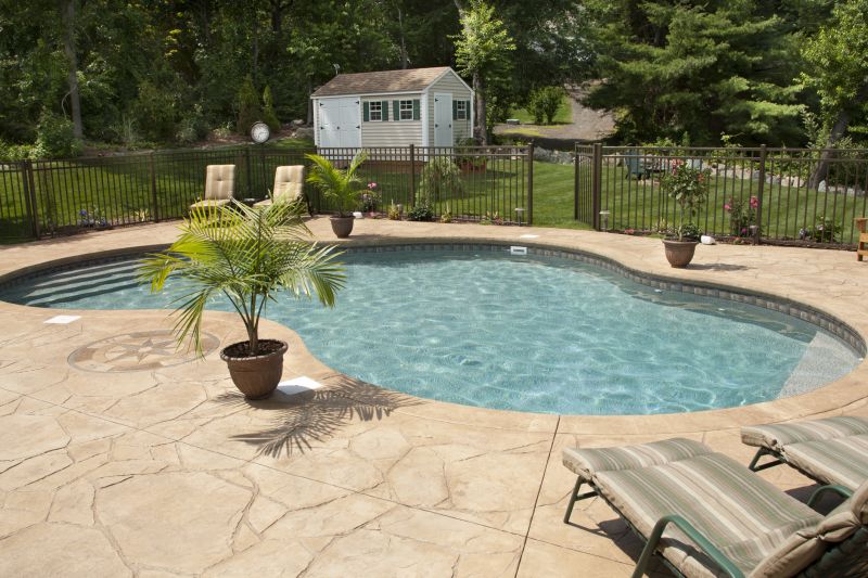 Resurfaced Pool Deck