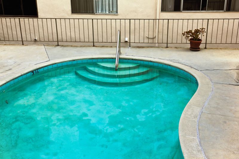 Crack Repair Inside Pool Deck